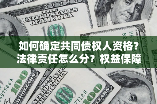 北京如何确定共同债权人资格？法律责任怎么分？权益保障技巧揭秘！