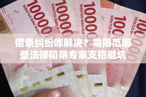 北京借条纠纷咋解决？需防范哪些法律陷阱专家支招避坑