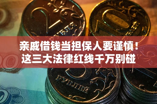 北京亲戚借钱当担保人要谨慎！这三大法律红线千万别碰