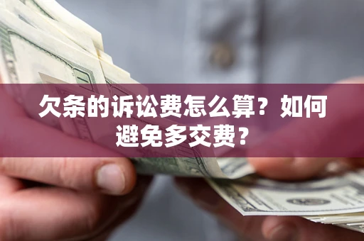 北京欠条的诉讼费怎么算？如何避免多交费？