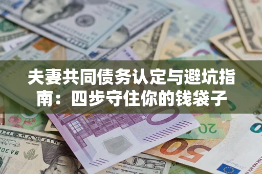 北京夫妻共同债务认定与避坑指南：四步守住你的钱袋子