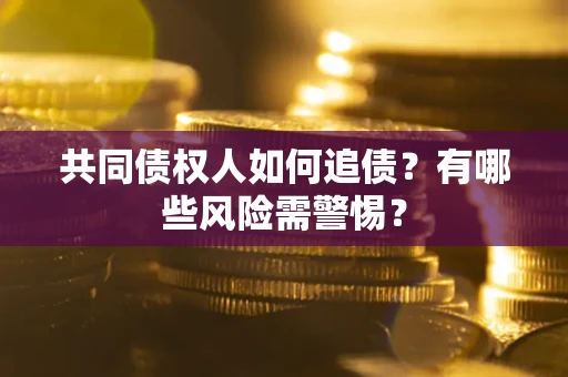 北京共同债权人如何追债？有哪些风险需警惕？