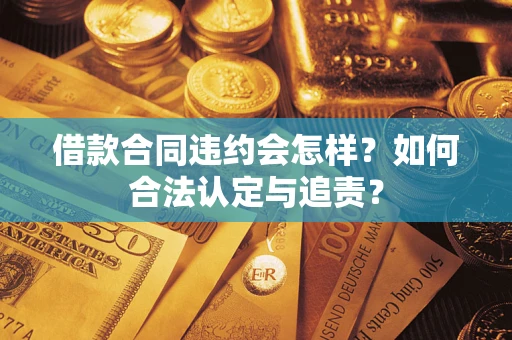 北京借款合同违约会怎样？如何合法认定与追责？