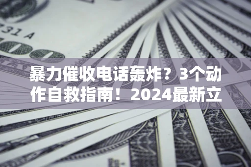 北京暴力催收电话轰炸？3个动作自救指南！2024最新立案标准全解析