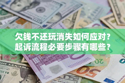 北京欠钱不还玩消失如何应对？起诉流程必要步骤有哪些？