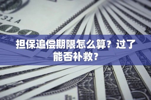 北京担保追偿期限怎么算？过了能否补救？